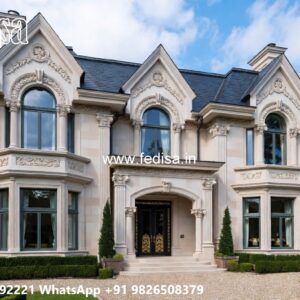 Classic Home Exterior Design Courtyard House Design No-11351