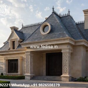 Symmetrical Villa Architecture Small Terrace House Design Ideas No-11361