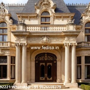 Traditional Interior Decor Villa Pooja Mandir For Home Designs No-11365