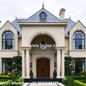 Fountain Garden Villa Home Outer Design No-11374