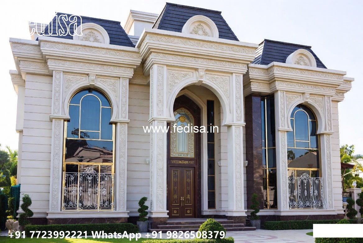 Classic Mediterranean Villa Style Homes 3 Storey Modern House No-11380