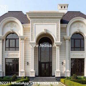Classic Villa Design With Swimming Pool Simple 5 Bedroom House Plans No-11381