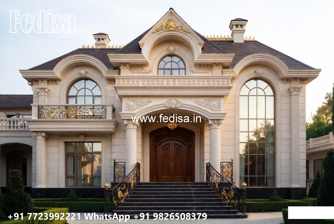 Traditional Home Facade House Outer Design No-11402