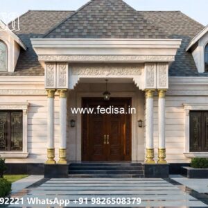 Marble Flooring Home Cabin House Design No-11415