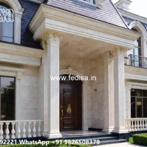 Traditional House Facade Single Story Modern House Plans No-11440