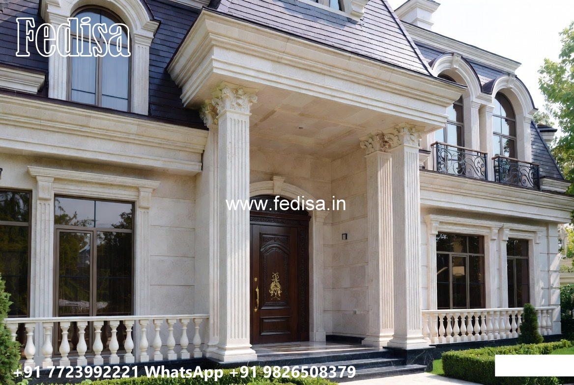 Traditional House Facade Single Story Modern House Plans No-11440
