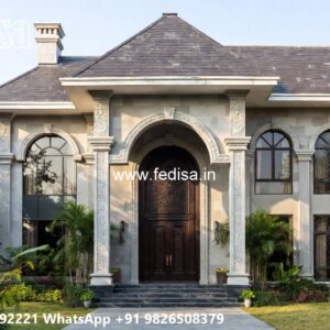 Brick Classic Home 2 Storey House Design No-11445