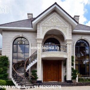 Small Classic Villa Design Inspiration Slab House Design No-11501