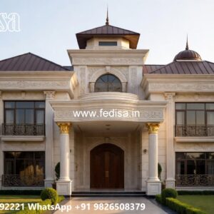 Budget Classic Villa Design Tips House Design Front View No-11505