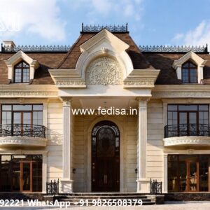 Classic Front Elevation Home Design Front Side No-11526