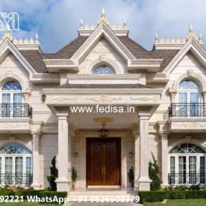 Classic Villa Design Keralahousedesigns No-11591