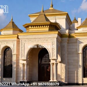 Grand Entrance Villa Design Main Door Entrance Design No-11601