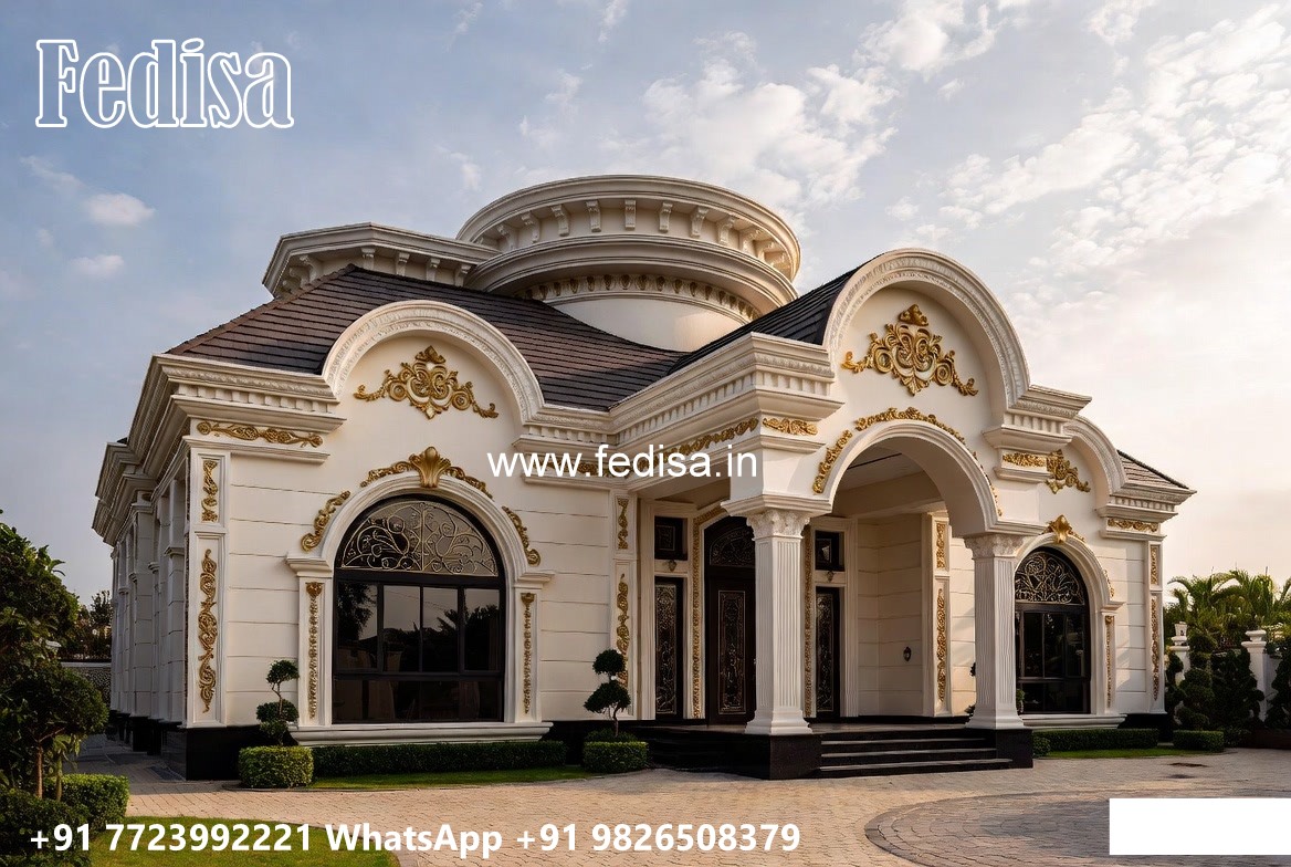 Luxury Front Elevation Villa Small House Plans With Loft No-11603