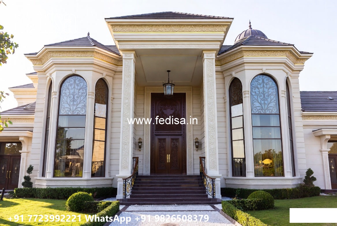 Symmetrical Villa Architecture 16 Lakhs Budget House Plans No-11605