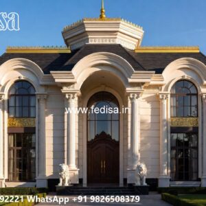 Backyard Villa Luxury Design 5 Bhk House Design No-11619