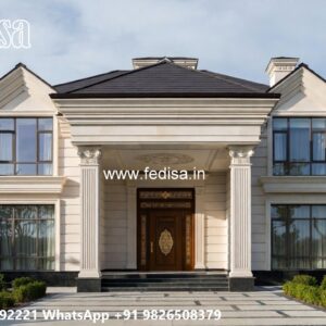 Classic Outdoor Patio Villa House Designers Near Me No-11620