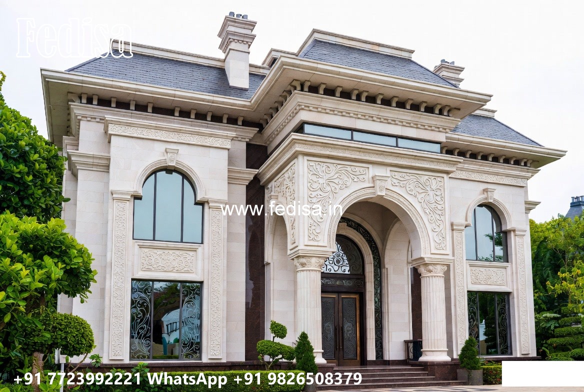 #classicvilla Slope House Design No-11629