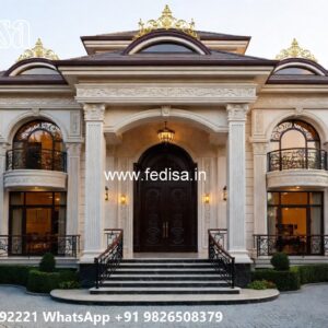 Classic Front Elevation Modern Japanese Interior Design No-11648
