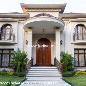 House With Columns Exterior Simple Ground Floor House Design No-11650