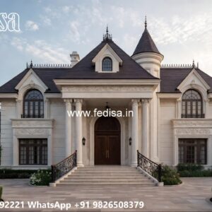 Classic House Interior Double Storey Houses With Balcony No-11653
