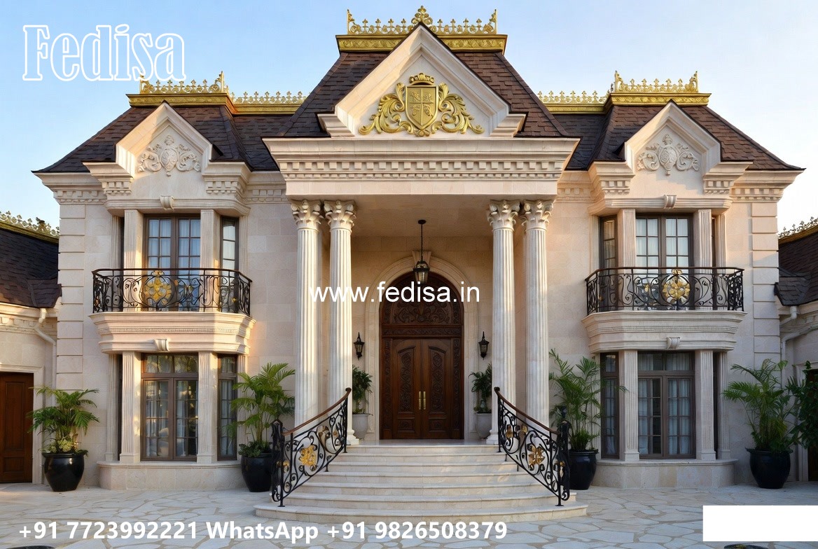 European Style Villa Basic House Plans No-11716