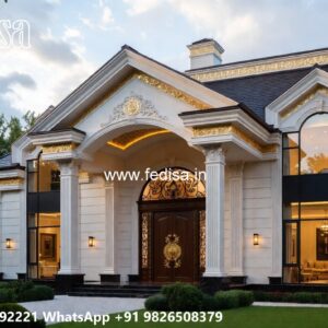 Luxury Front Elevation Villa Interior Wall Ideas No-11725
