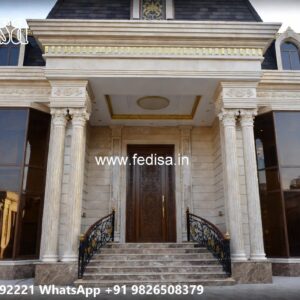 Brick Classic House Design Duplex House Plans India No-11773
