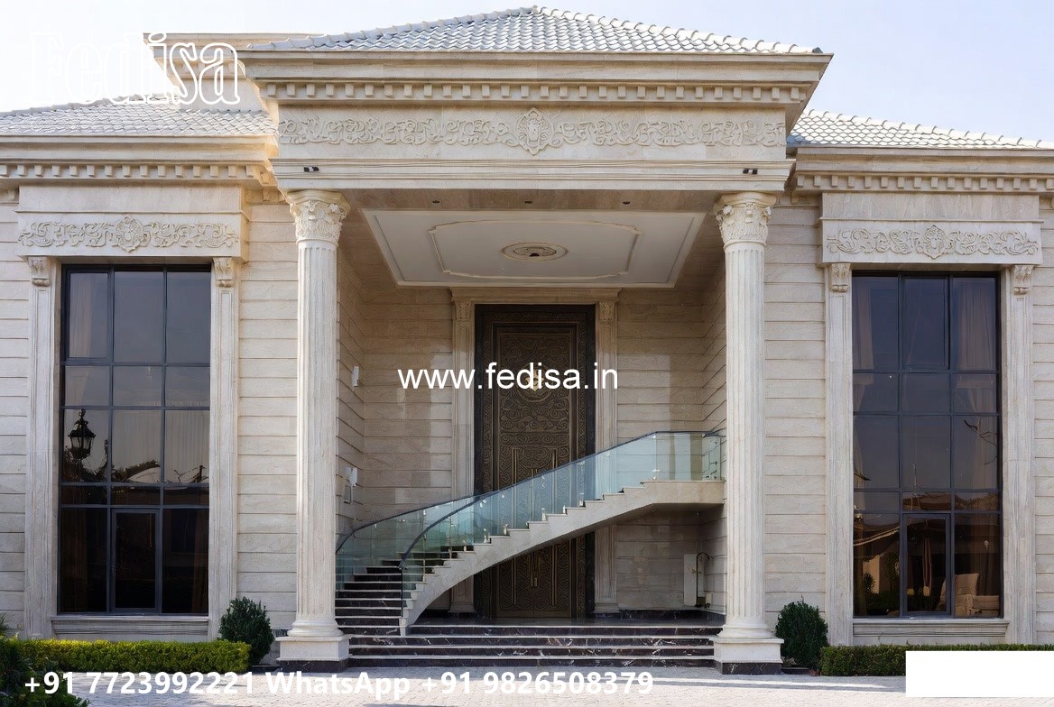 Front Yard Classic House Budget Interior Design No-11785