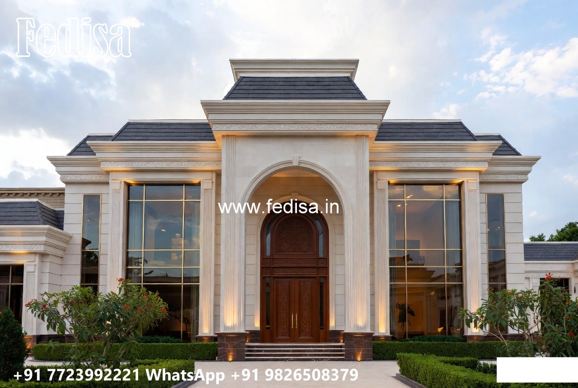 Courtyard House Design Farmhouse Kitchen Design No-11788