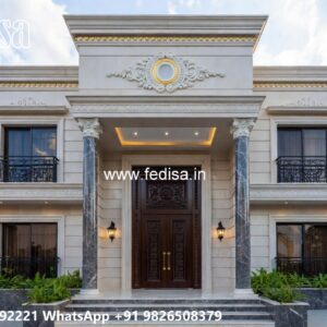 Classic House Front Elevation Design Traditional Modern House No-11792