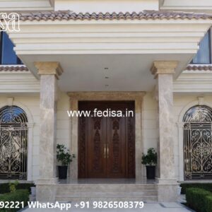 Classic Home Exterior Design 801 Sq Ft House Design No-11839