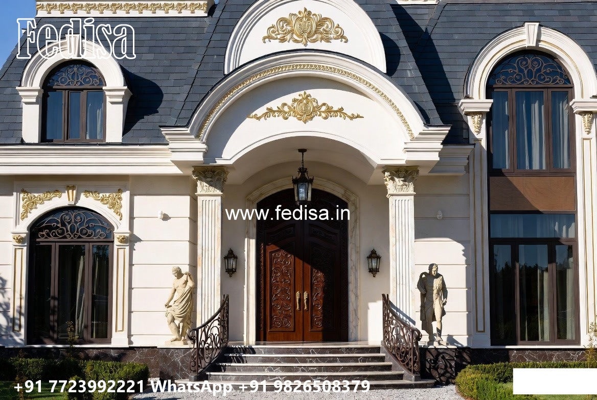 Grand Entrance Villa Design Living Decor Ideas No-11845