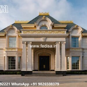Villa With Columns Design Luxury Home Bars No-11846