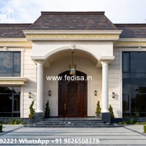 Heritage Style Villa Exterior Curtain Wall House No-11848