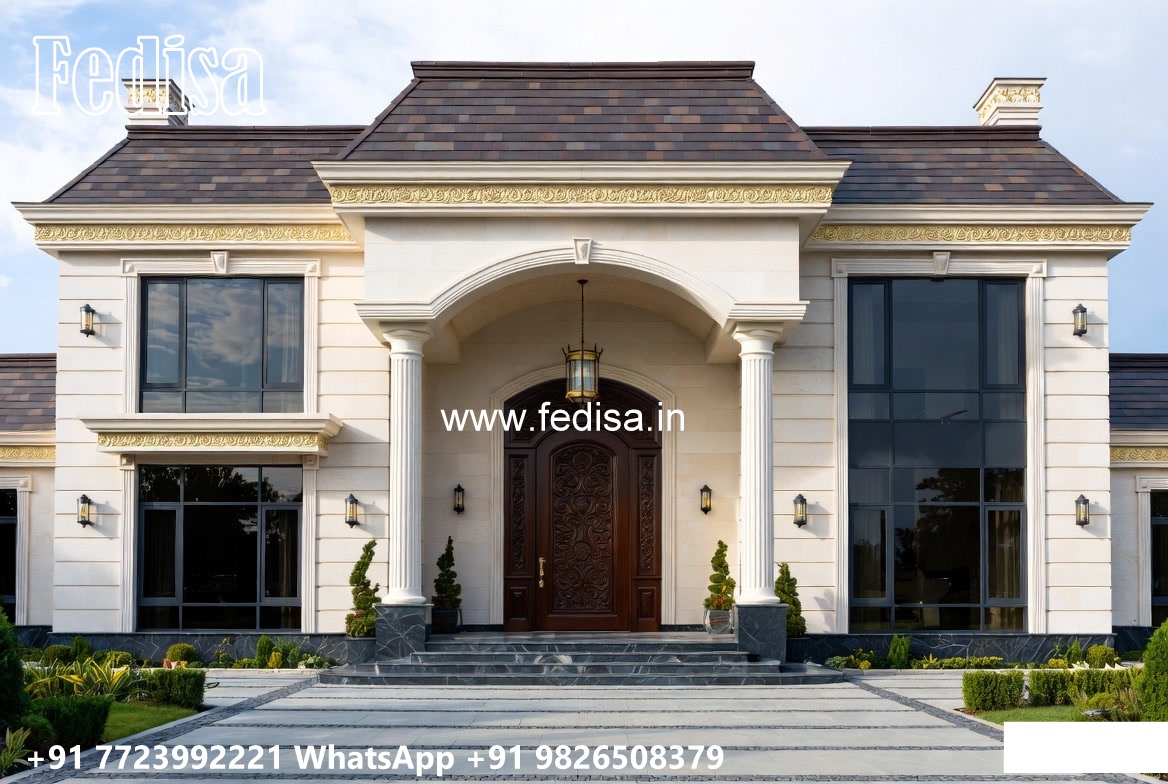 Heritage Style Villa Exterior Curtain Wall House No-11848
