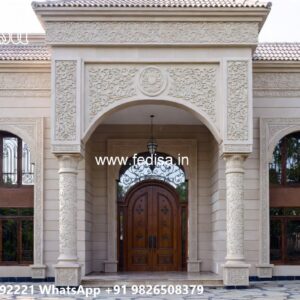 Classic Villa Interior Puja Room Decoration No-11851