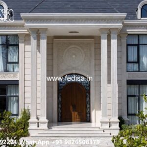 Backyard Villa Luxury Design Ground Floor Front Design No-11863