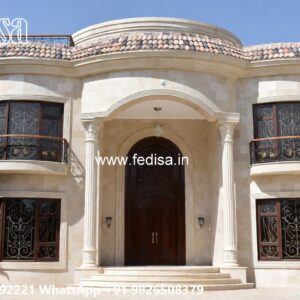 Luxury Classic Villa Exterior Design Ideas Wooden House Interior No-11866
