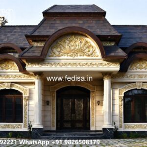 Elegant Classic Villa Interior Ideas Bungalow Roof Design No-11870