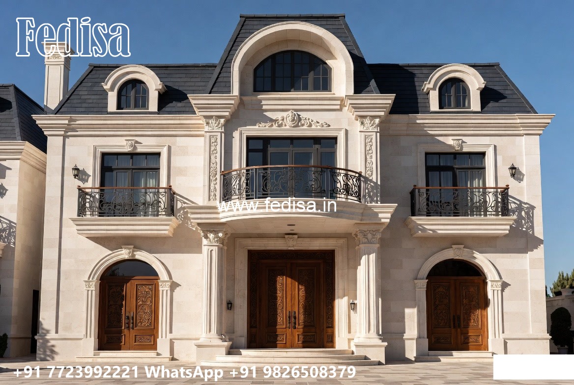 Vintage House Style Low Cost 2 Storey House Design No-11885