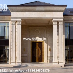 Classic House Exterior Makan Ka Front Design No-11889
