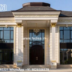 Traditional Home Facade Bungalow Interiors No-11890