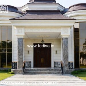 Symmetrical Home Design Glass House Design No-11931