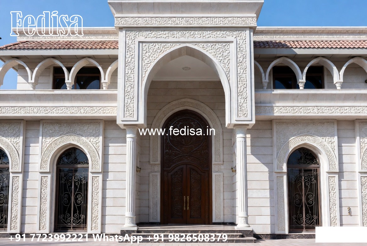 Courtyard Home Design 4 Bedroom Flat Plan Drawing No-11948