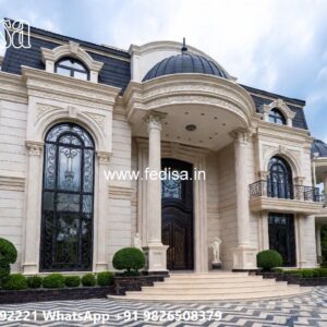 Neoclassical Villa Facade Modern Building Design No-11966