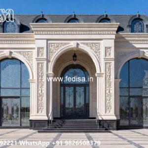 Heritage Style Villa Exterior 20×50 House Plan No-11970
