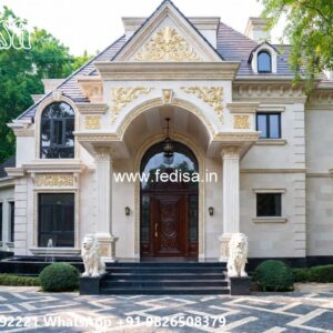 Luxury Classic Villa Exterior Design Ideas Apartment Building Design No-11988