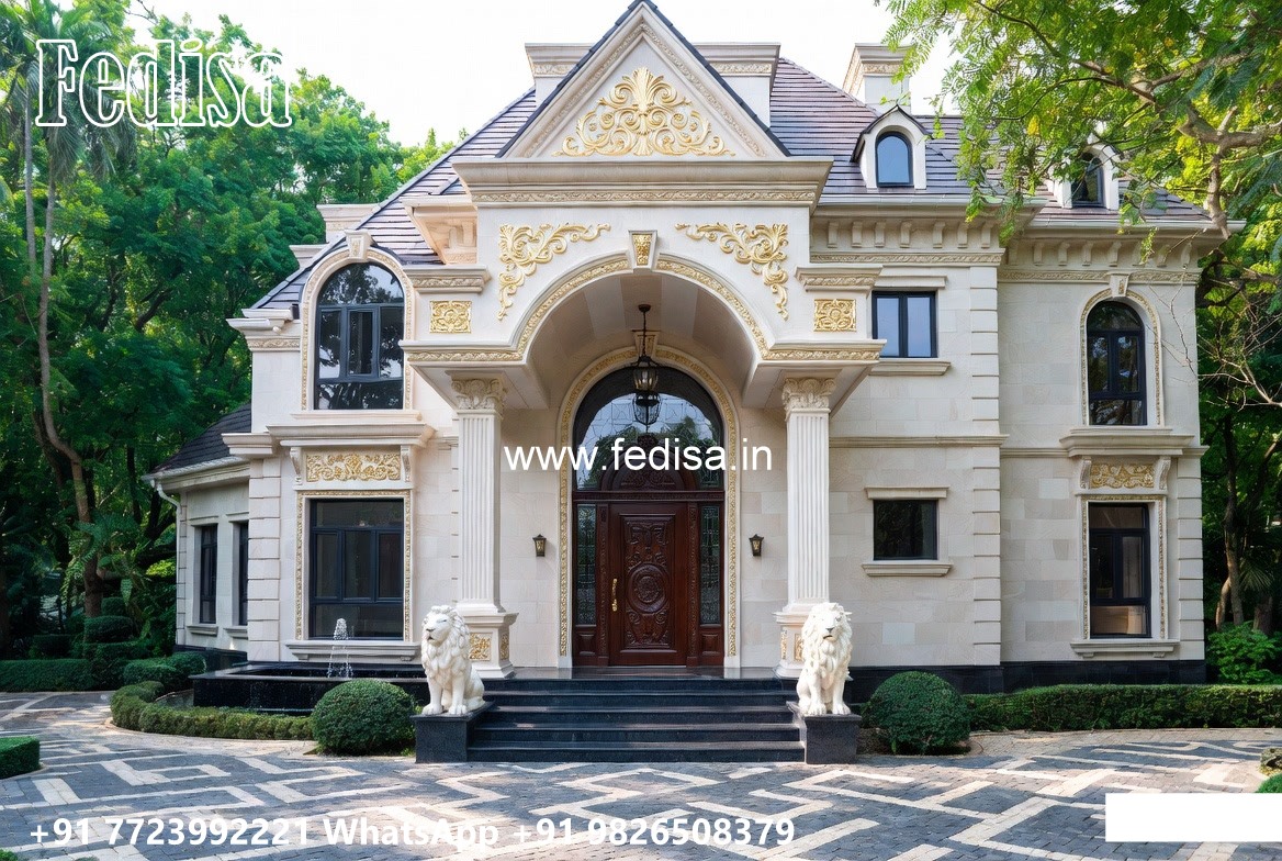 Luxury Classic Villa Exterior Design Ideas Apartment Building Design No-11988