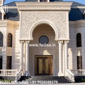 Classic Villa Design With Swimming Pool Home Plan 3d No-11991