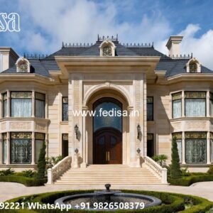 Luxury Classic House Concrete House Design No-12006